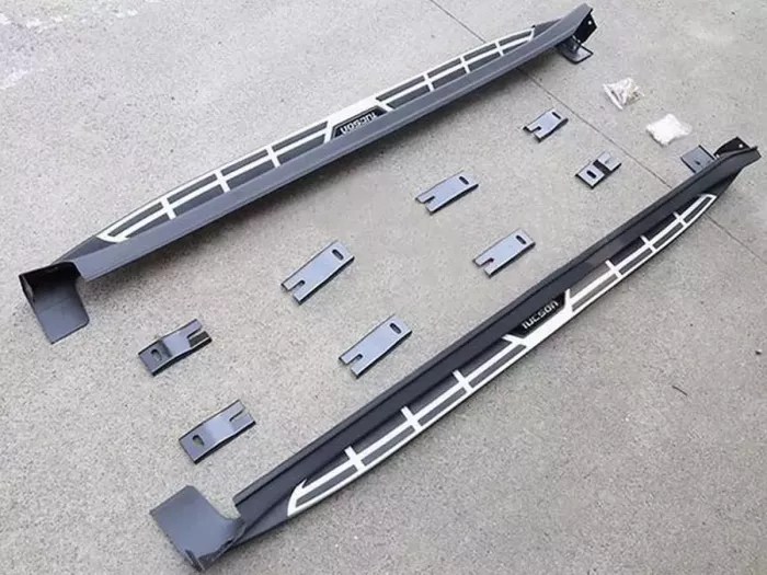 Пороги боковые Hyundai Tucson III (TL; 16-21) - Cayenne Logo 5