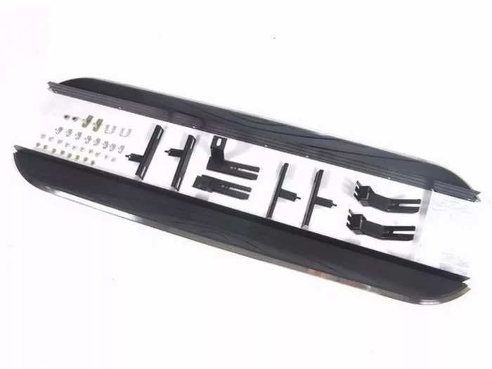 Пороги боковые Lexus NX I (AZ10; 15-21) - OEM стиль (чёрные) 6