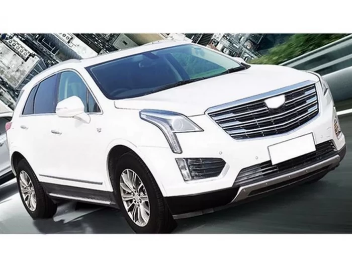Пороги боковые Cadillac XT5 (16-) - OEM стиль 5