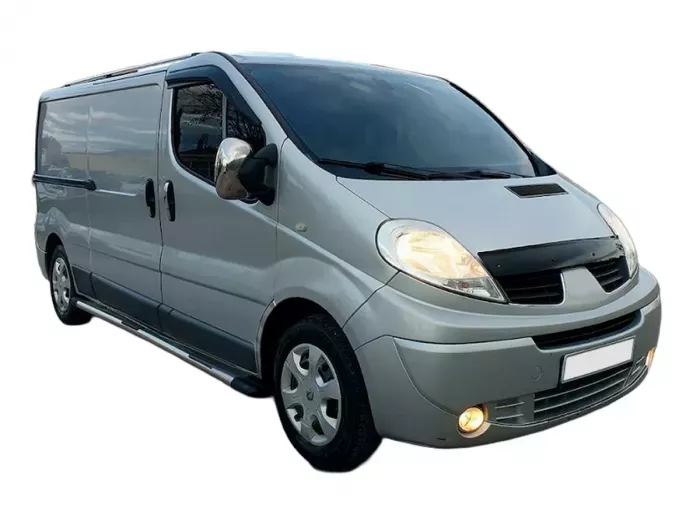 Дефлектор капота Opel Vivaro A / Renault Trafic II (01-14) - CappaFe (короткий) 8