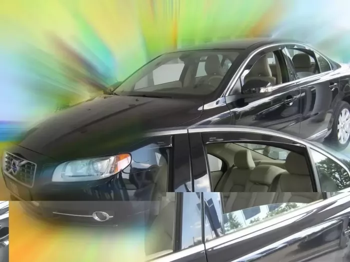 Дефлектори вікон Volvo S80 II (US; 06-16) - Heko (вставні) 4