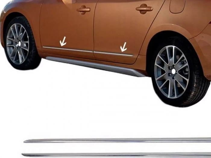 Хром молдинги дверные Volvo XC60 I (13-17) 1