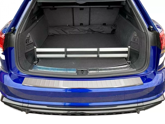 Накладка на задний бампер VW Touareg III (CR; 18-) - Omsa (матовая) 4