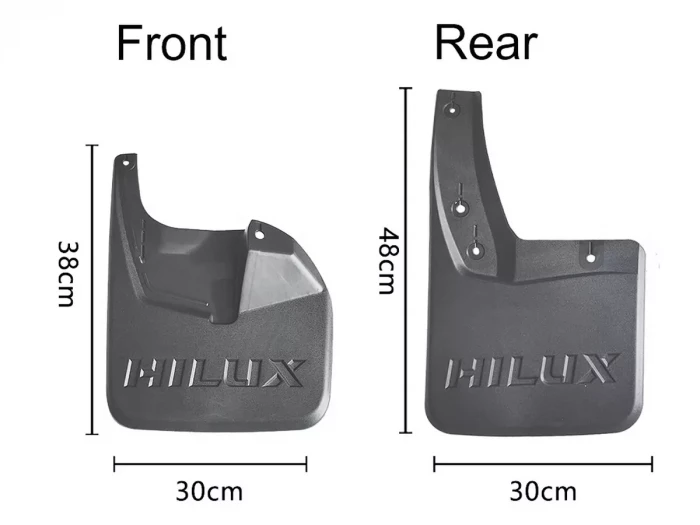 Брызговики Toyota Hilux Vigo/Revo (15-23) 4WD - Premium 4