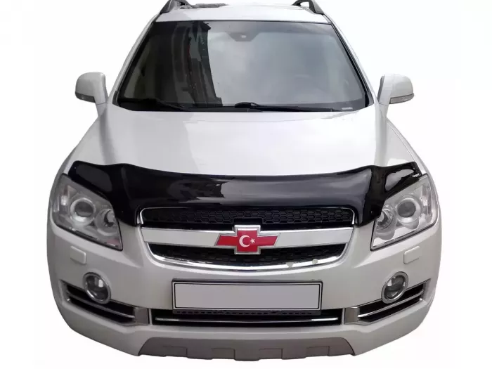 Дефлектор капота Chevrolet Captiva I (06-11) EU - Cappafe 8