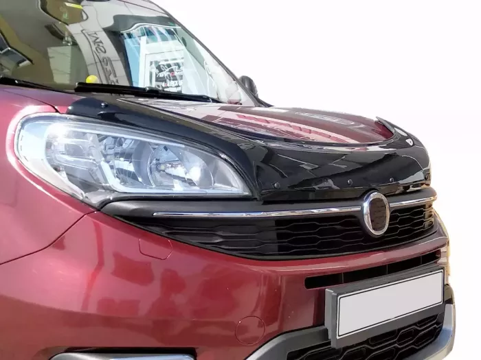 Дефлектор капота Fiat Doblo II (15-22) рестайлинг - CappaFe 7