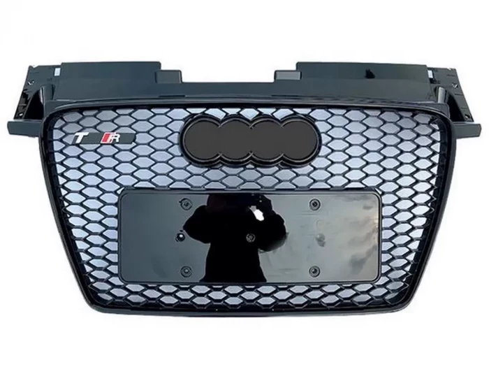 Решітка Audi TT (8J; 06-14) - TT RS стиль (чорна) 2