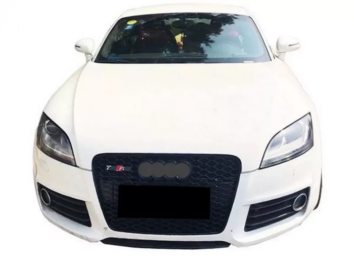 Решітка Audi TT (8J; 06-14) - TT RS стиль (чорна) 4