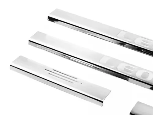 Накладки на пороги Seat Leon III (5F; 12-20) 5D - Carmos (4 шт) 3