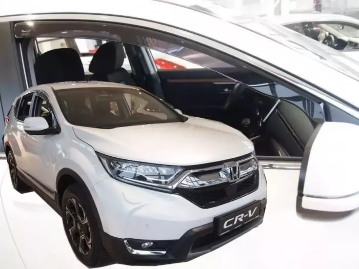 Дефлекторы окон Honda CR-V V (17-22) - Heko (вставные) 3