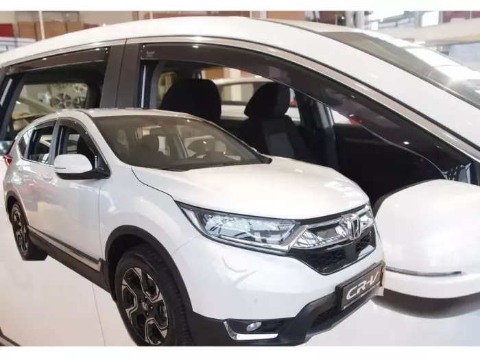 Дефлекторы окон Honda CR-V V (17-22) - Heko (вставные) 4