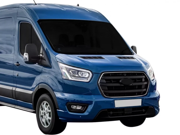 Хром обведення навколо решітки Ford Transit Mk9 (20-) - Carmos 4