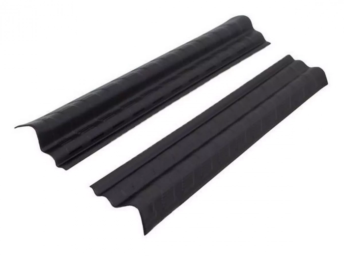 Накладки на дверные пороги Mercedes Sprinter W906 (06-18) - ABS (чёрные) 2