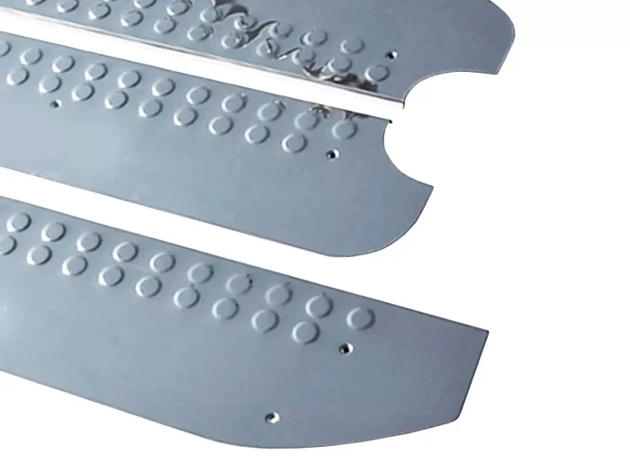 Накладки на внутренние пороги Mercedes Vito W639 (03-14) - Omsa (4 шт) 3