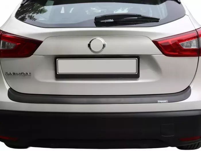 Накладка на бампер Nissan Qashqai II (J11; 14-17) - ABS 7