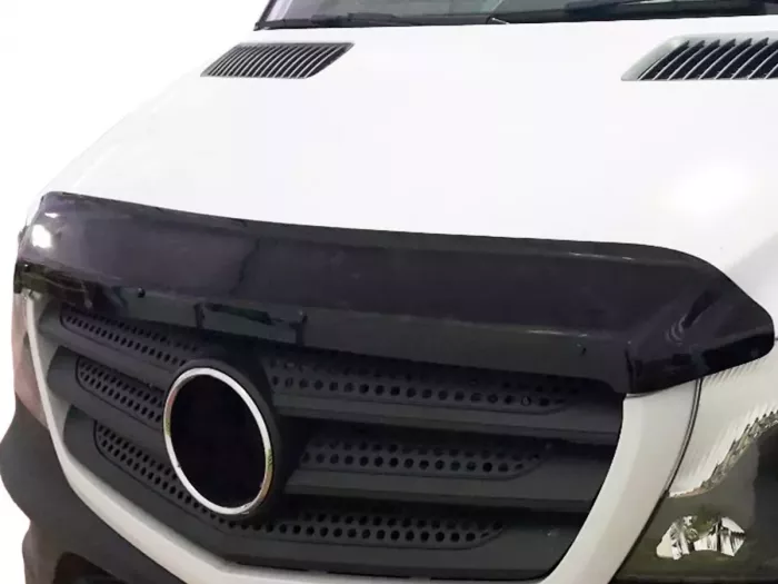 Дефлектор капота Mercedes Sprinter W906 (13-18) - Cappafe (короткий) 7