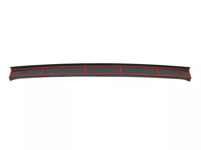 Накладка на задній бампер VW T5/T5+ (03-15) - ABS 4