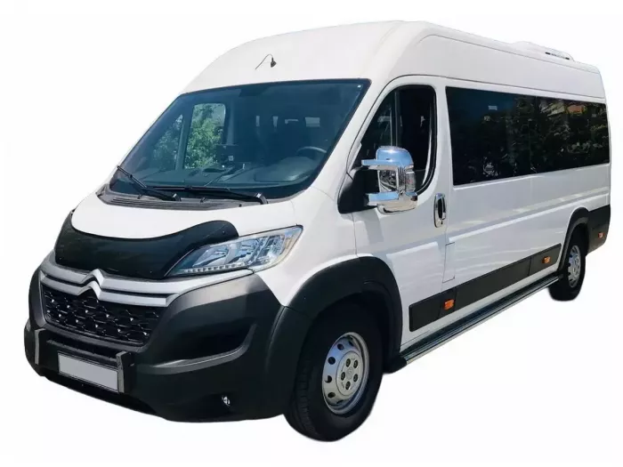 Дефлектор капота Citroen Jumper II (14-) рестайлинг - Cappafe 8
