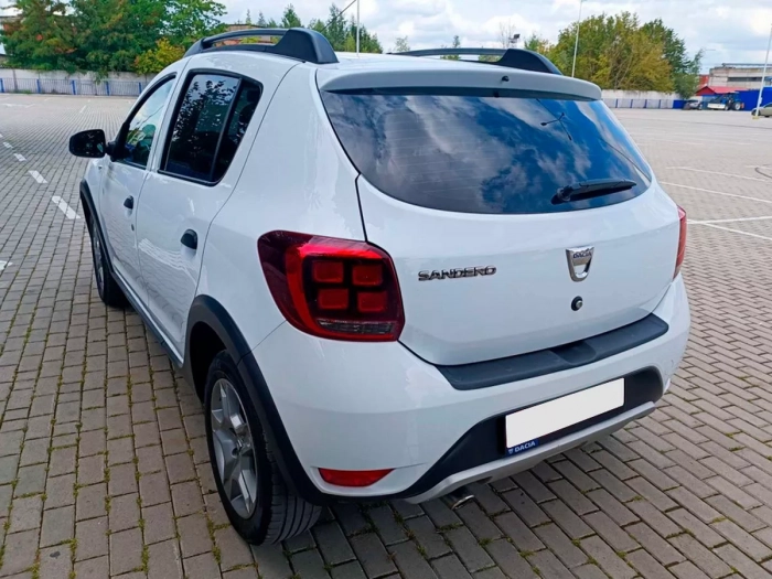 Накладка на задній бампер Dacia Sandero II (B52; 13-20) - ABS 6