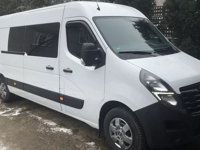 Дефлектори вікон Renault Master III (10-) - Hic (накладні) 8
