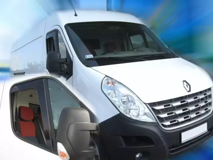 Дефлектори вікон Nissan NV400 (10-21) - Heko (вставні) 4