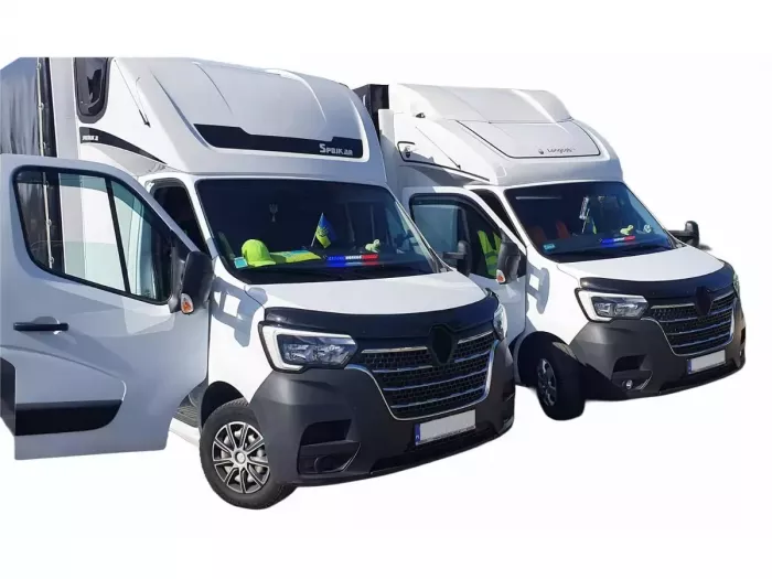 Дефлектор капота Renault Master III (19-23) - Cappafe 7