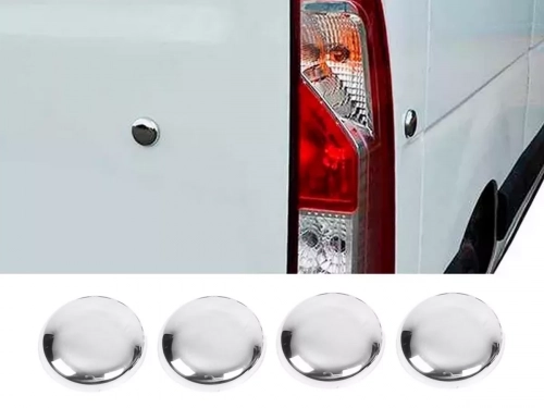 Хром на задні заглушки Renault Master III (10-23) - Carmos 1