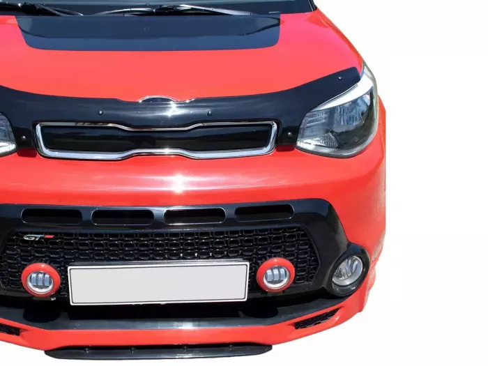 Дефлектор капота Kia Soul II (PS; 14-19) - Cappafe 6