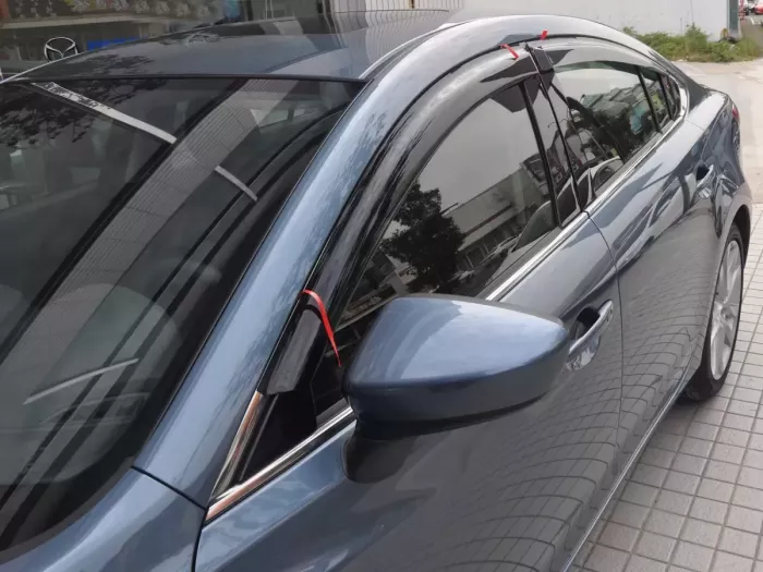 Дефлектори вікон Mazda 6 III (GJ; 12-24) Седан - Hic (накладні) 4