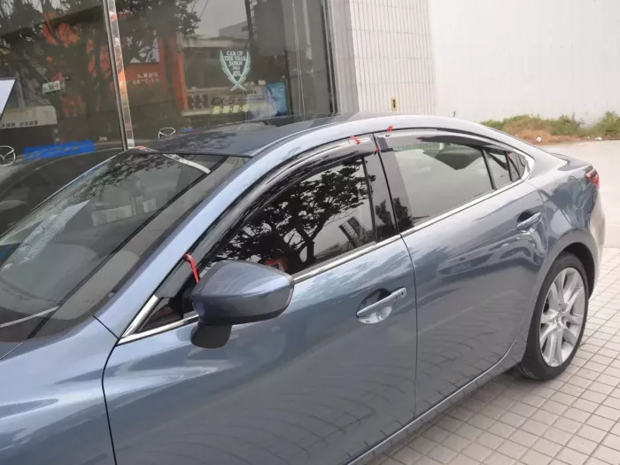 Дефлектори вікон Mazda 6 III (GJ; 12-24) Седан - Hic (накладні) 5