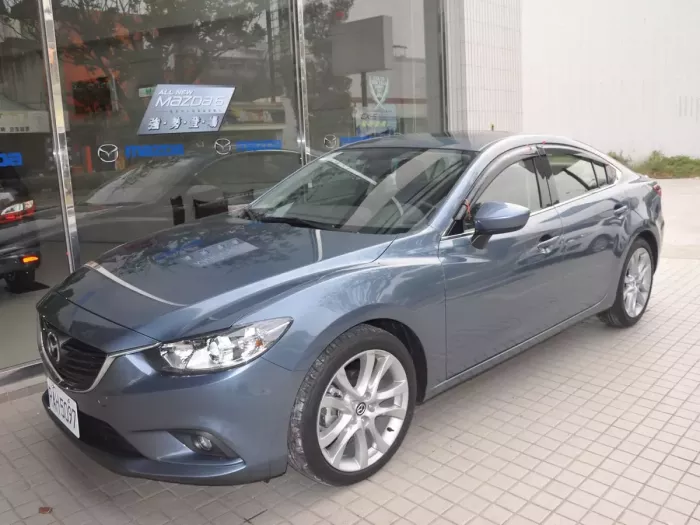 Дефлектори вікон Mazda 6 III (GJ; 12-24) Седан - Hic (накладні) 6