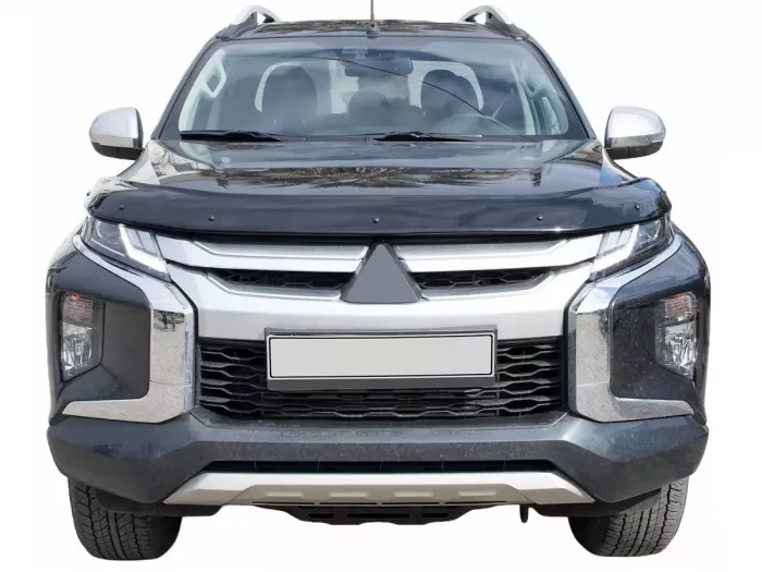 Дефлектор капота Mitsubishi L200 V (19-23) рестайлинг - Cappafe 5