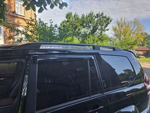Рейлінги Toyota Land Cruiser J120 Prado III (02-09) - Skyport чорні 6