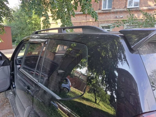 Рейлінги Toyota Land Cruiser J120 Prado III (02-09) - Skyport чорні 8