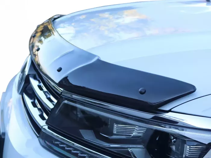 Дефлектор капота VW Tiguan II (16-23) EU - Cappafe (поликарбонат) 7