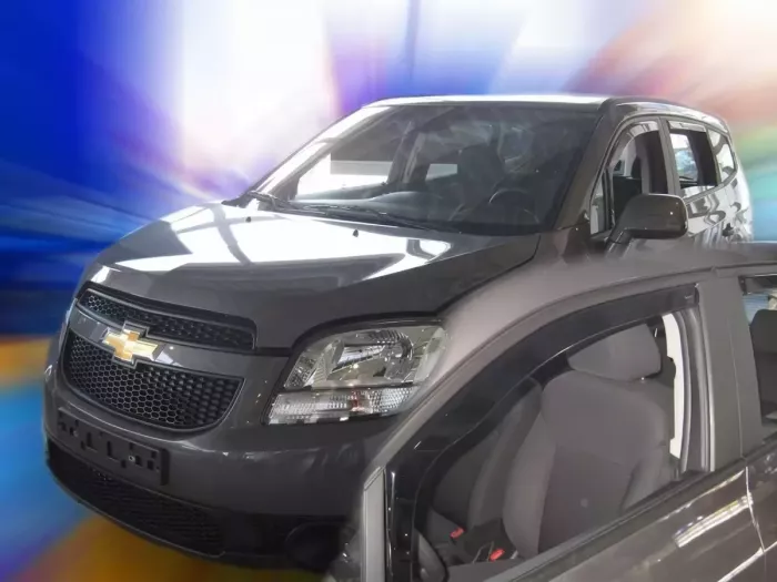 Дефлекторы окон Chevrolet Orlando I (J309; 10-18) - Heko (вставные) 3