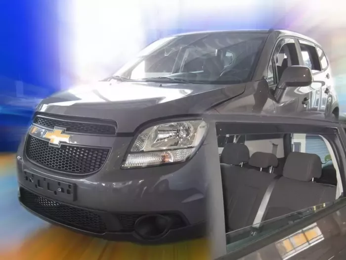 Дефлекторы окон Chevrolet Orlando I (J309; 10-18) - Heko (вставные) 4