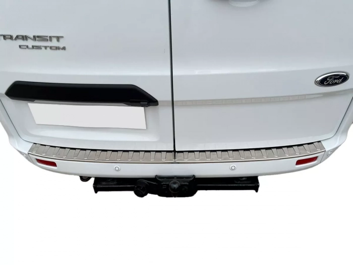 Накладка на задній бампер Ford Custom (13-23) - Carmos 4