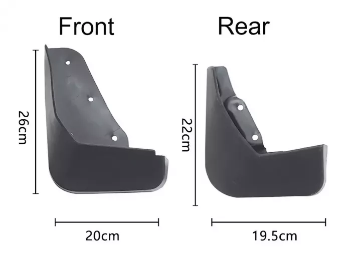 Брызговики Ford EcoSport II (BK; 12-17) - Premium 4