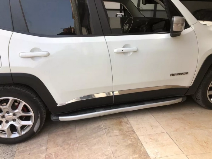 Хром молдинг дверной Jeep Renegade (15-) - Carmos 7