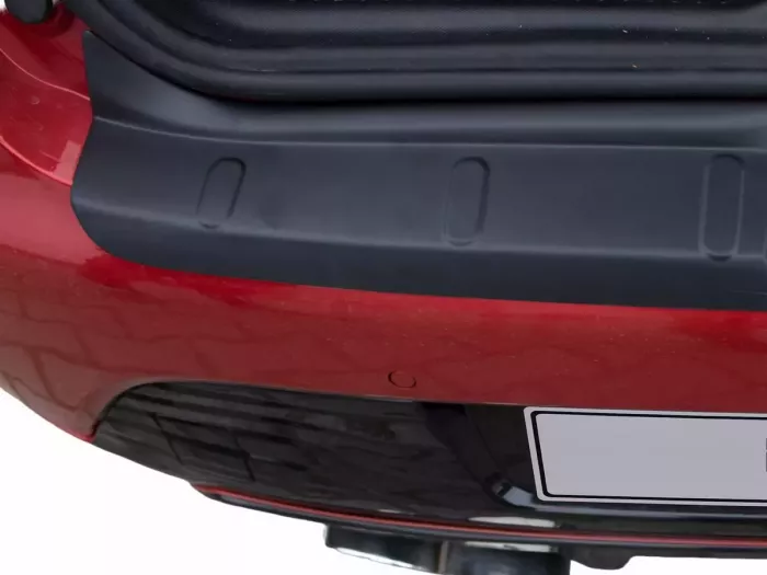 Накладка на задний бампер Renault Clio IV (12-19) Hatchback - ABS (чёрная) 5