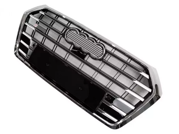 Решётка радиатора Audi Q5 II (FY; 17-21) - S-Line стиль (хром) 3