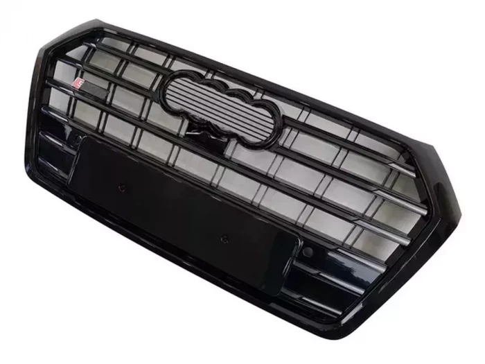 Решётка радиатора Audi Q5 II (FY; 17-21) - S-Line стиль (чёрная) 3