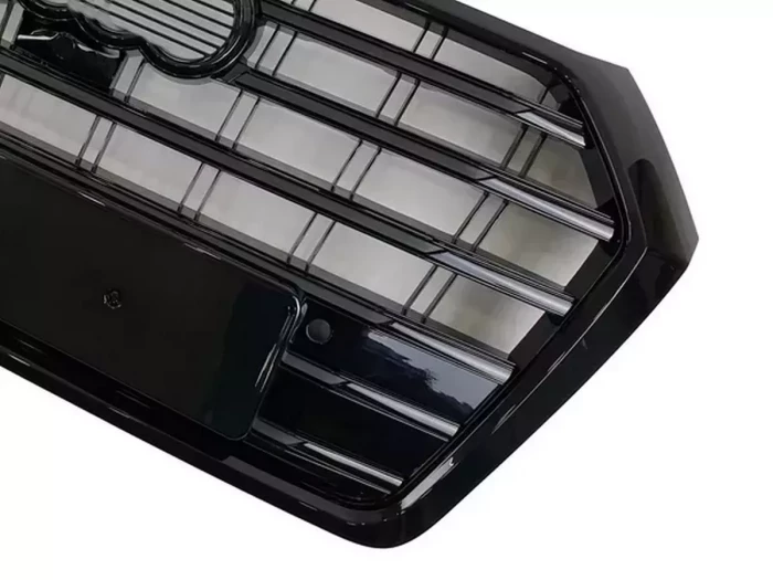 Решётка радиатора Audi Q5 II (FY; 17-21) - S-Line стиль (чёрная) 4