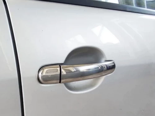 Хром накладки на ручки VW Polo Mk4 (01-09) - Omsa Line (полные) 4