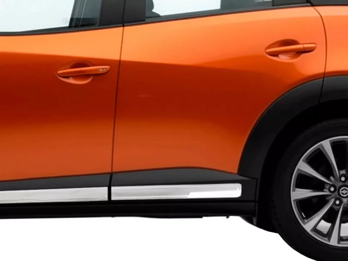 Хром молдинги на двери Mazda CX-3 (DK5; 15-) 4