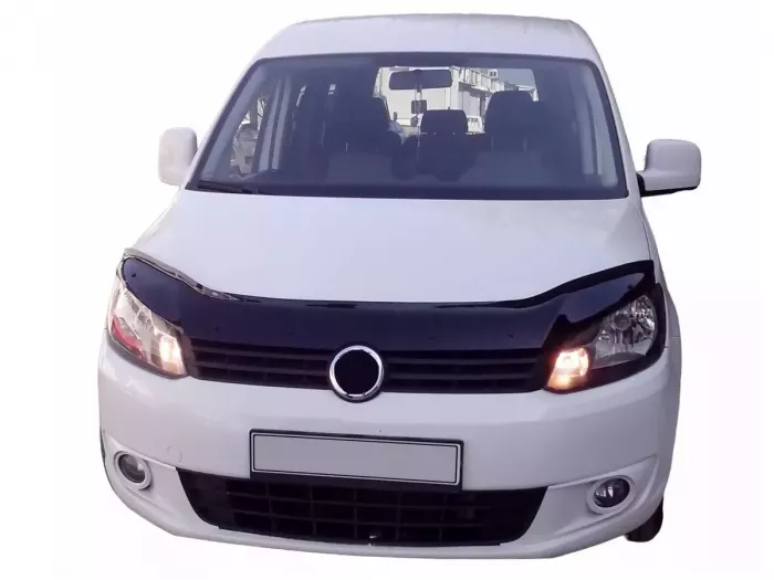 Дефлектор капота VW Caddy III (2K; 10-15) рестайлинг - Cappafe 5