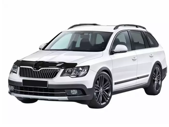 Дефлектор капота Skoda Superb II (3T; 13-15) - Cappafe 8