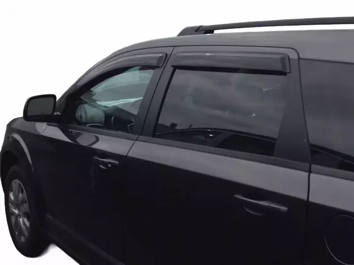 Дефлекторы окон Dodge Journey (08-20) - Hic (накладные) 2