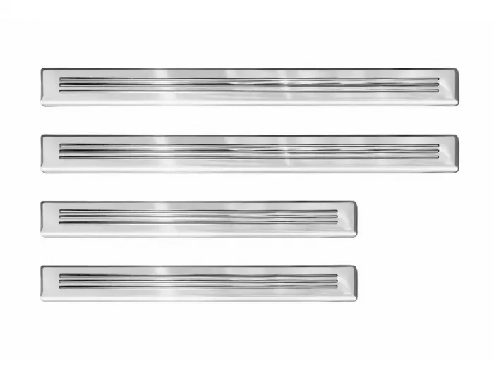 Накладки на пороги VW Touran II (5T; 15-26) - Avisa 5